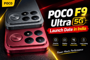 POCO F9 Ultra 5G Launch Date in India