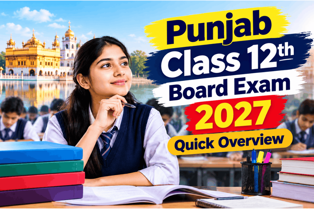 Punjab Class 12th Board Exam 2027