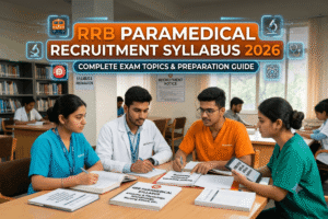 RRB Paramedical Recruitment Syllabus 2026