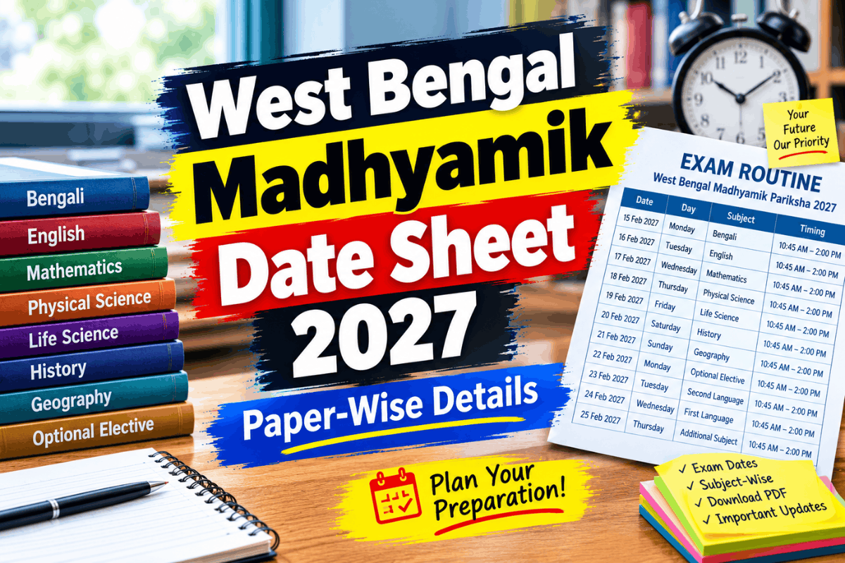 WBBSE Class 10th Exam Routine 2027